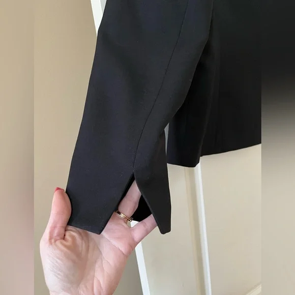 Kasper Rich Black One Button Blazer Women’s Size 12 - Picture 8 of 16